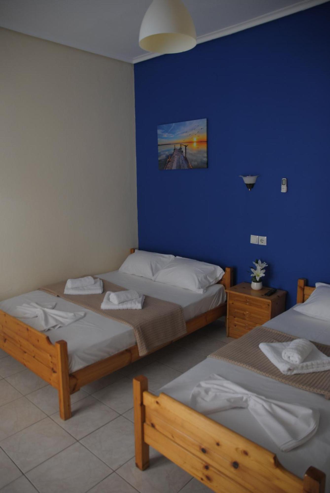 Light Blue Paralia Apartments Dış mekan fotoğraf