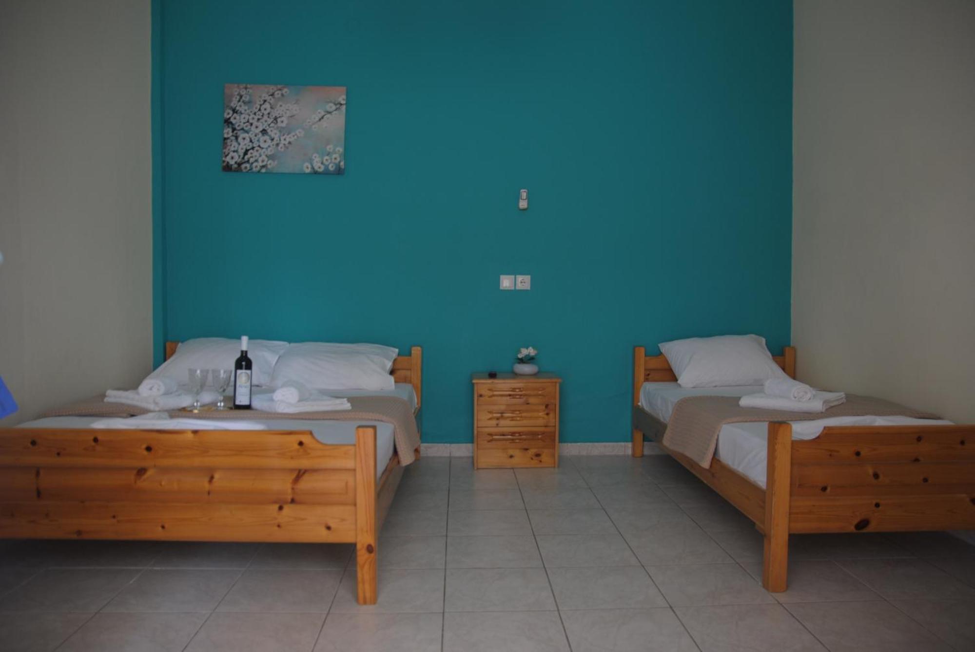 Light Blue Paralia Apartments Dış mekan fotoğraf