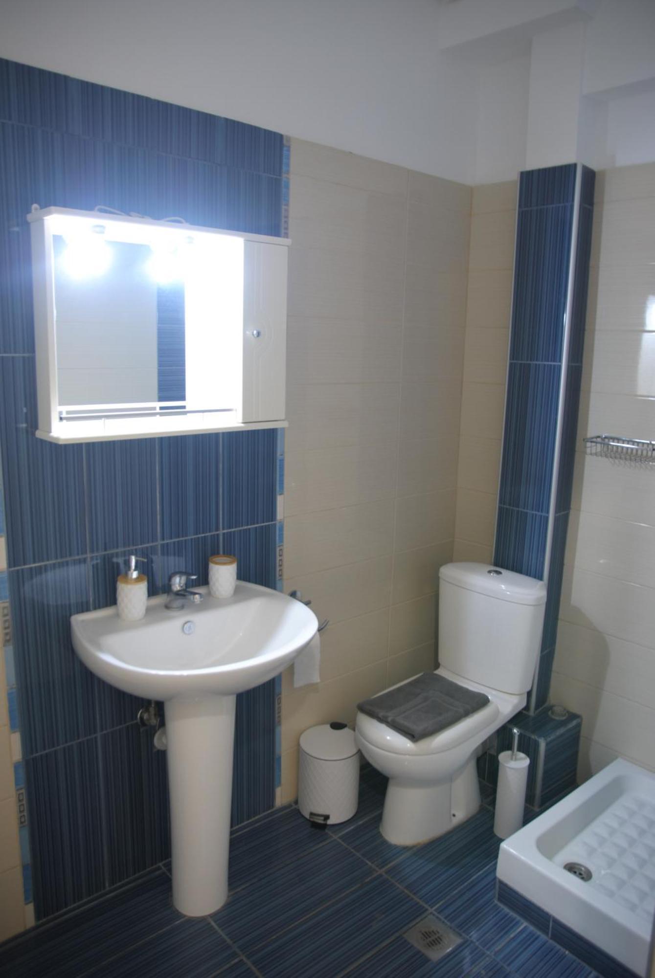 Light Blue Paralia Apartments Dış mekan fotoğraf