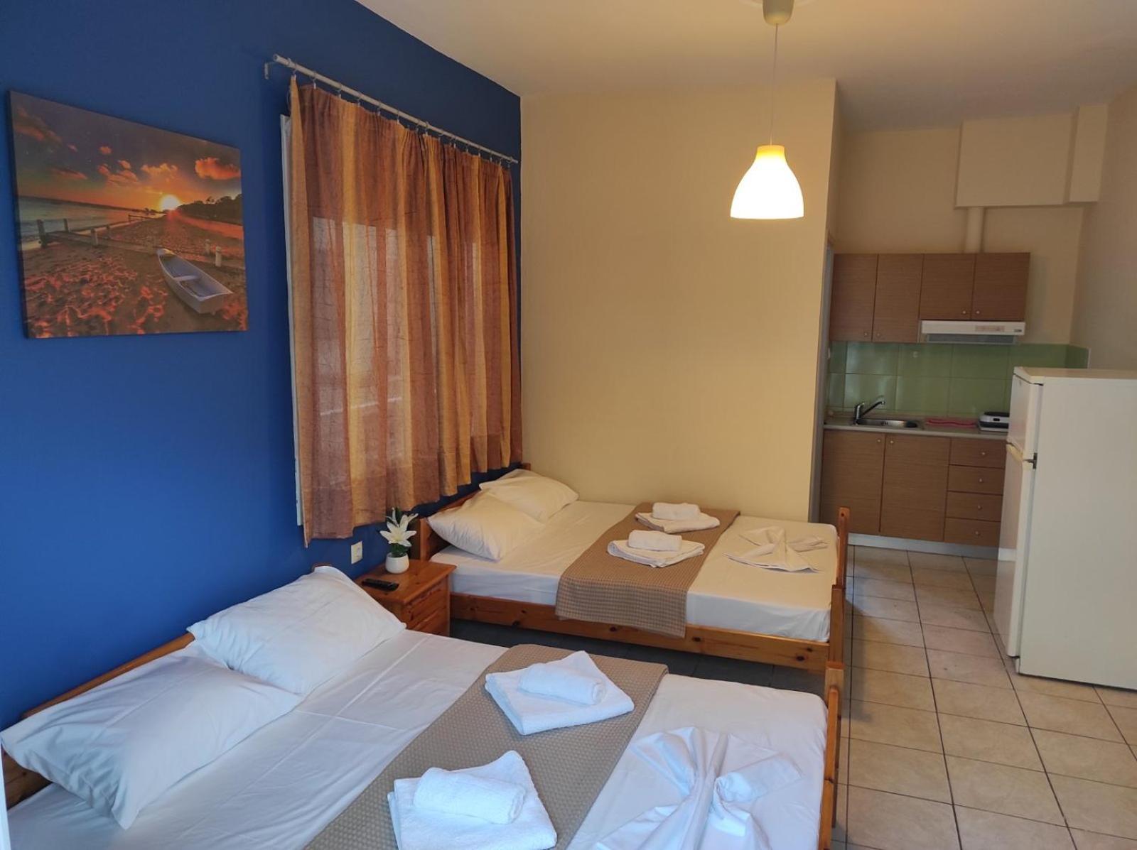 Light Blue Paralia Apartments Dış mekan fotoğraf